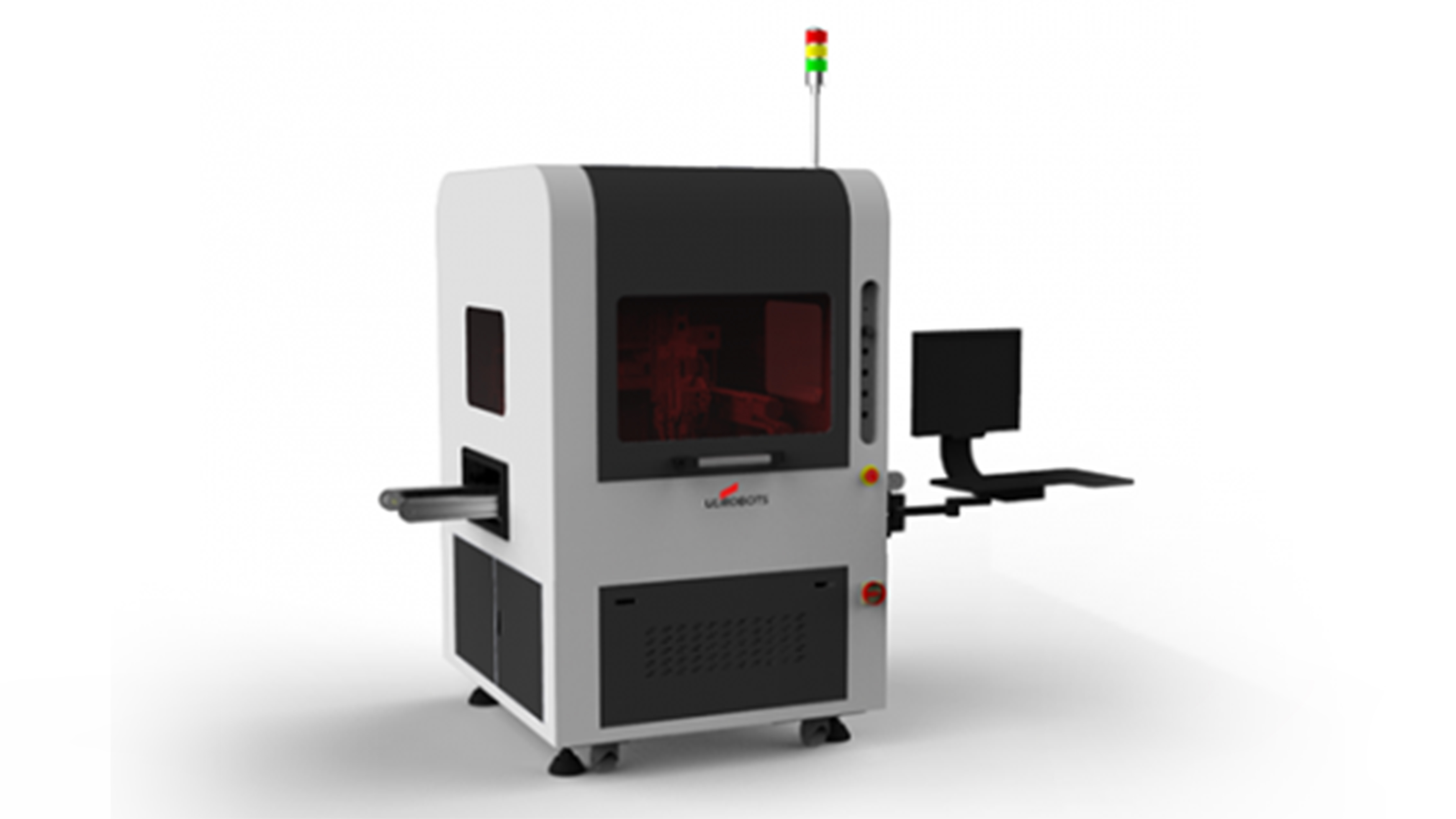 在線式恒溫送絲精密激光焊錫機